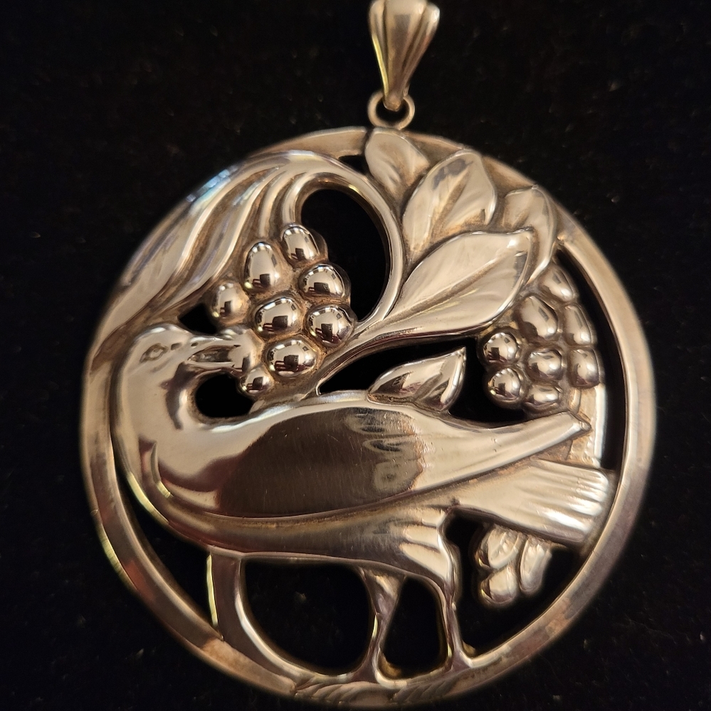 1940's Era Sterling Norseland Pendant